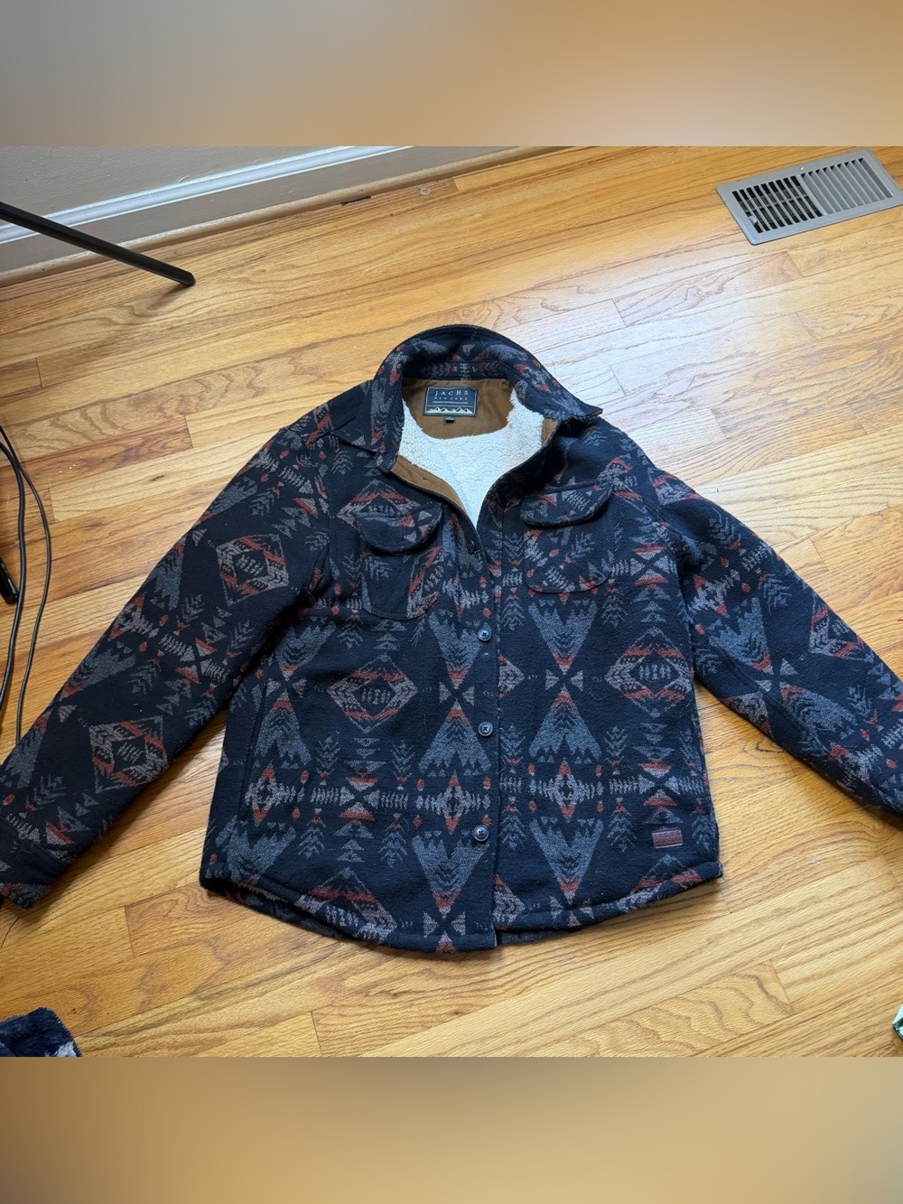 Jach’s tribal jacket